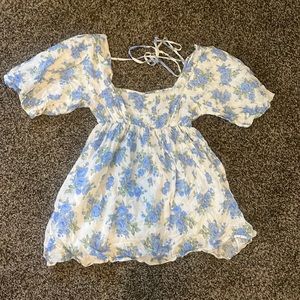 Mable Babydoll Mini Dress